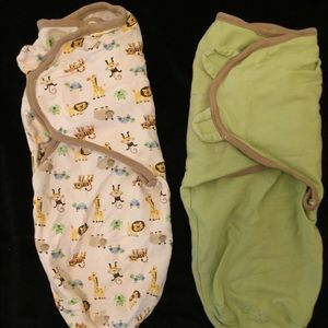 Swaddles with Velcro made by Summer